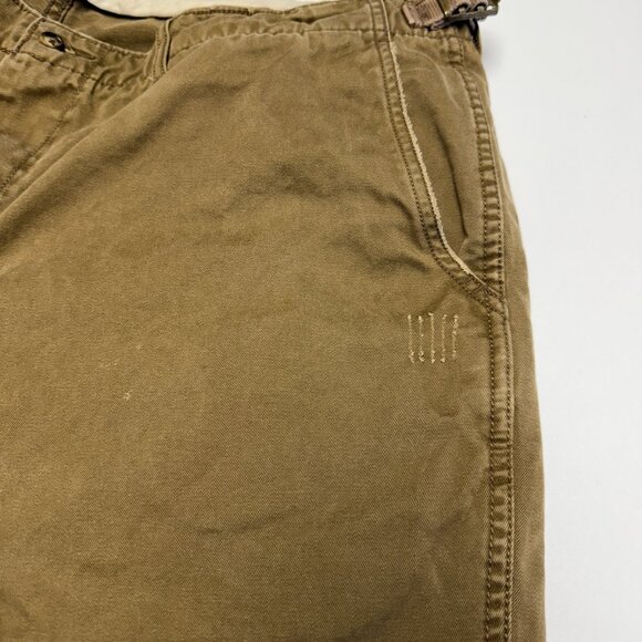 Vintage Polo Ralph Lauren Chino Pants Mens 40x30 Brown - Picture 4 of 15